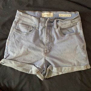 pacsun lightwash shorts